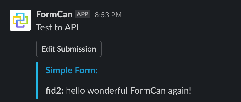 Slack Messages